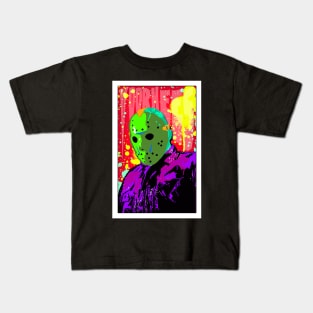 Psychadelic Voorhees 1 Kids T-Shirt